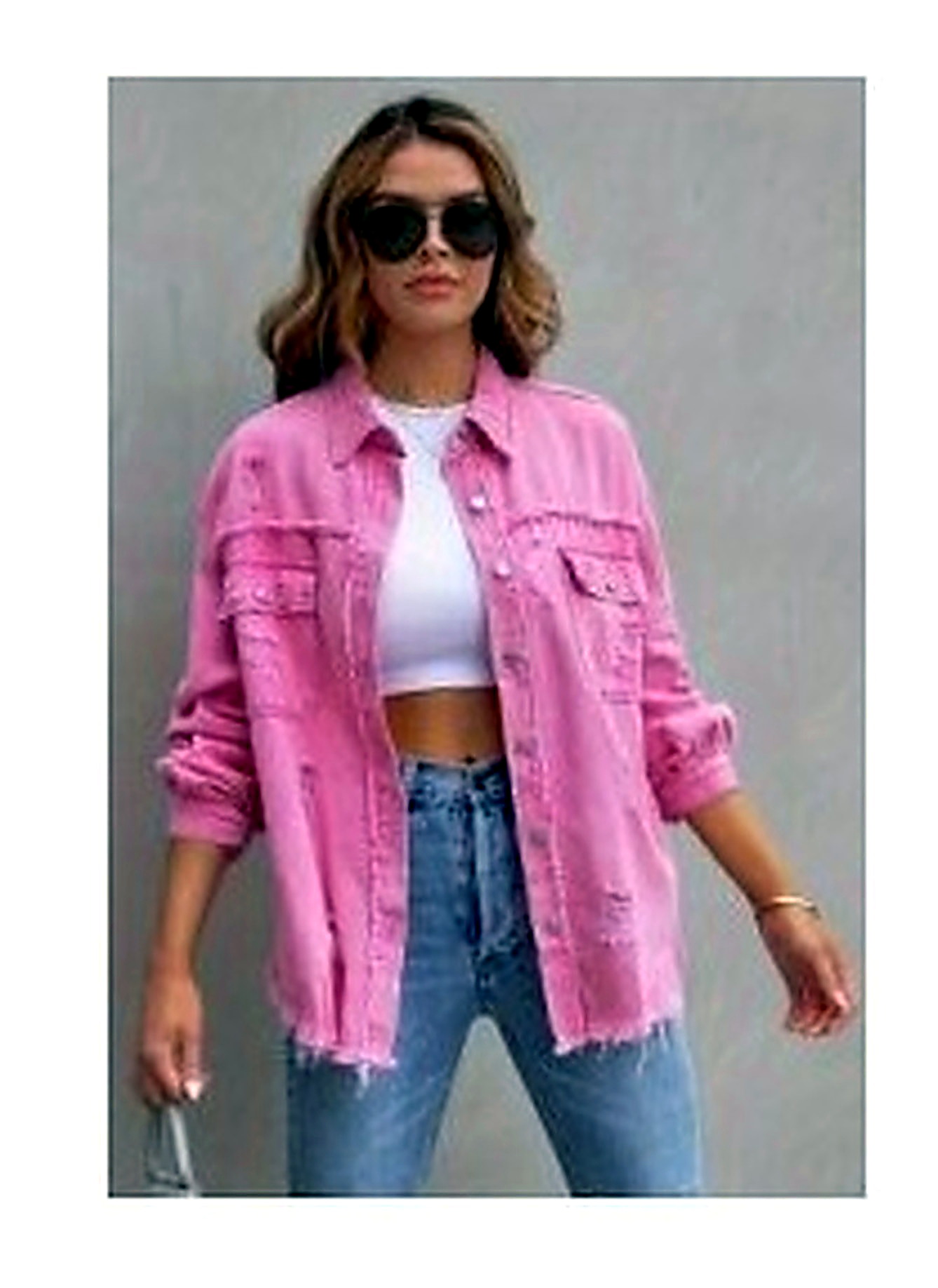 DJK-001A color denim jacket reference