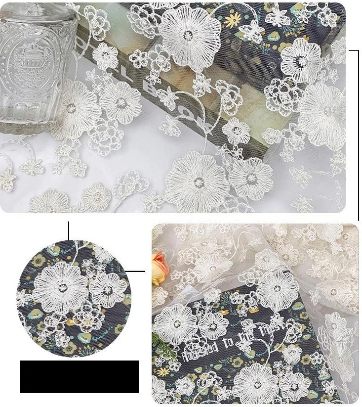 PTD-462 embroidered fabric reference