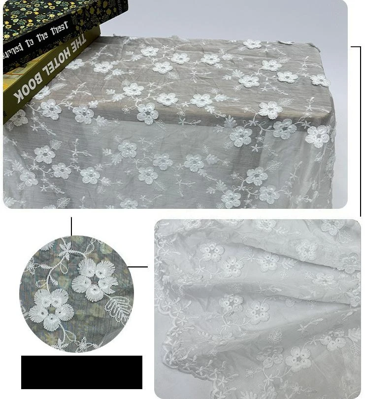 PTD-465 embroidered fabric reference