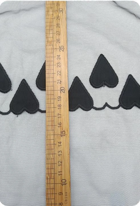 PTD-609 embroidered fabric reference