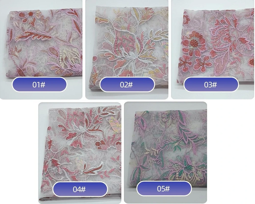PTD-658 embroidered fabric reference