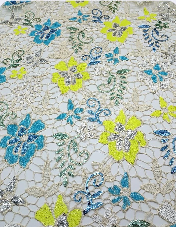 PTD-668 embroidered fabric reference