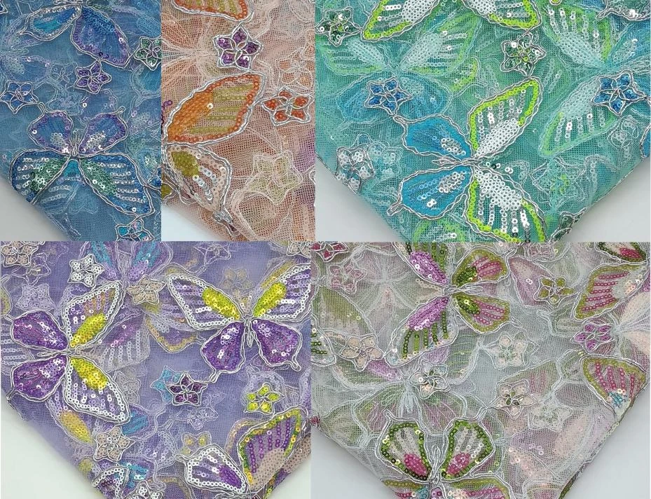 PTD-688 embroidered fabric reference