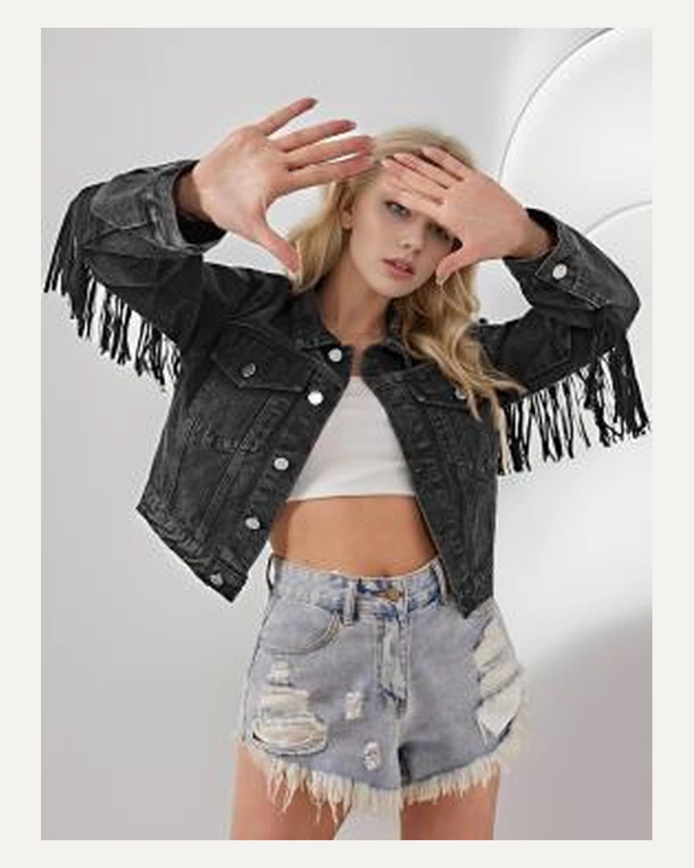 DJK-047 denim jacket reference