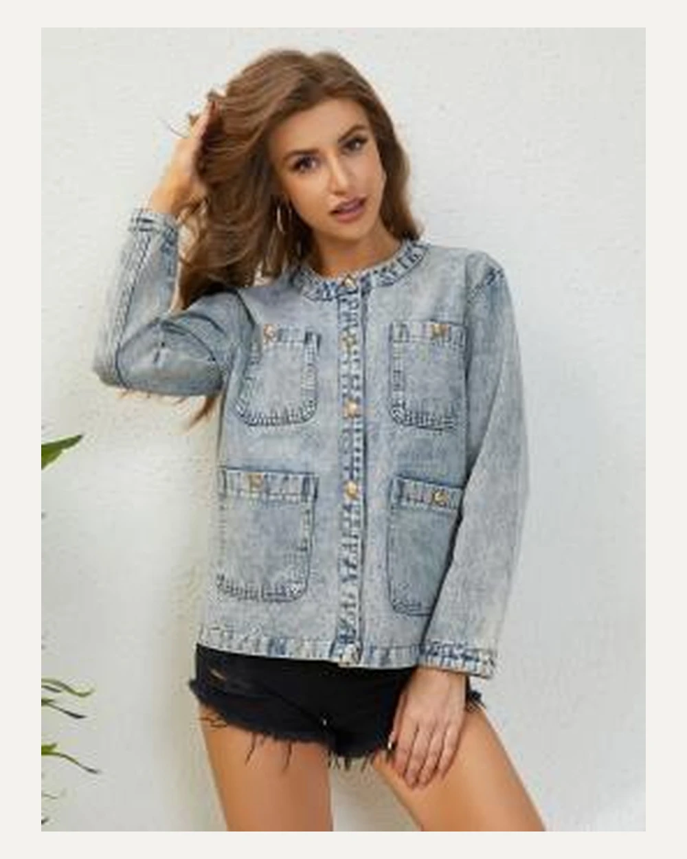 DJK-057 denim jacket reference