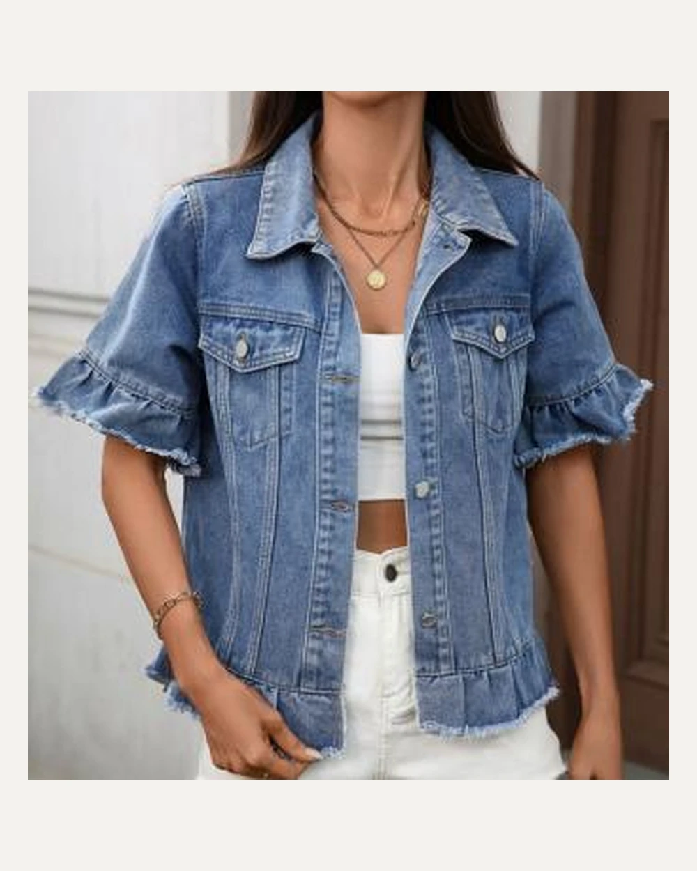 DJK-073 denim jacket reference
