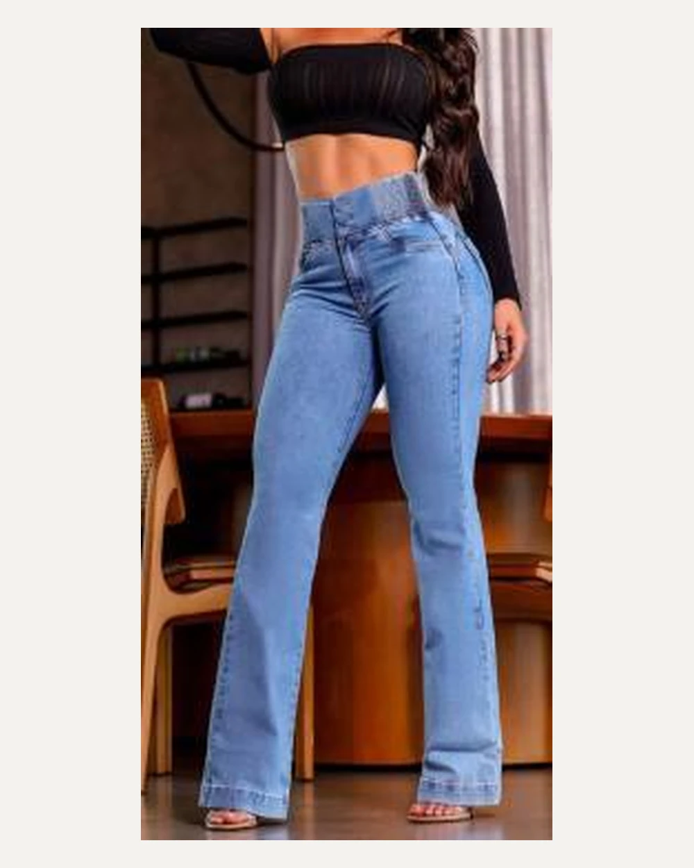 DPT-005 denim pants reference