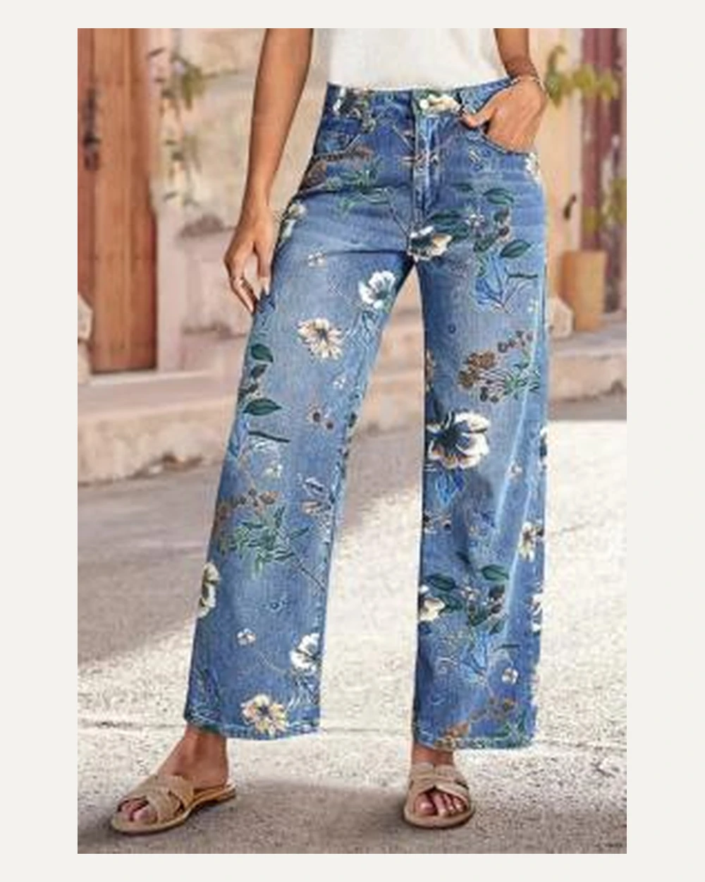 DPT-009 denim pants reference