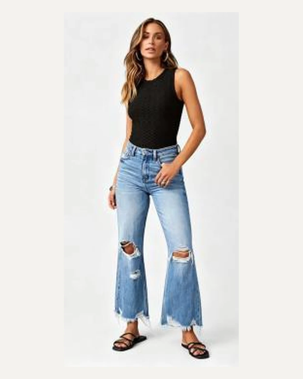 DPT-011 denim pants reference