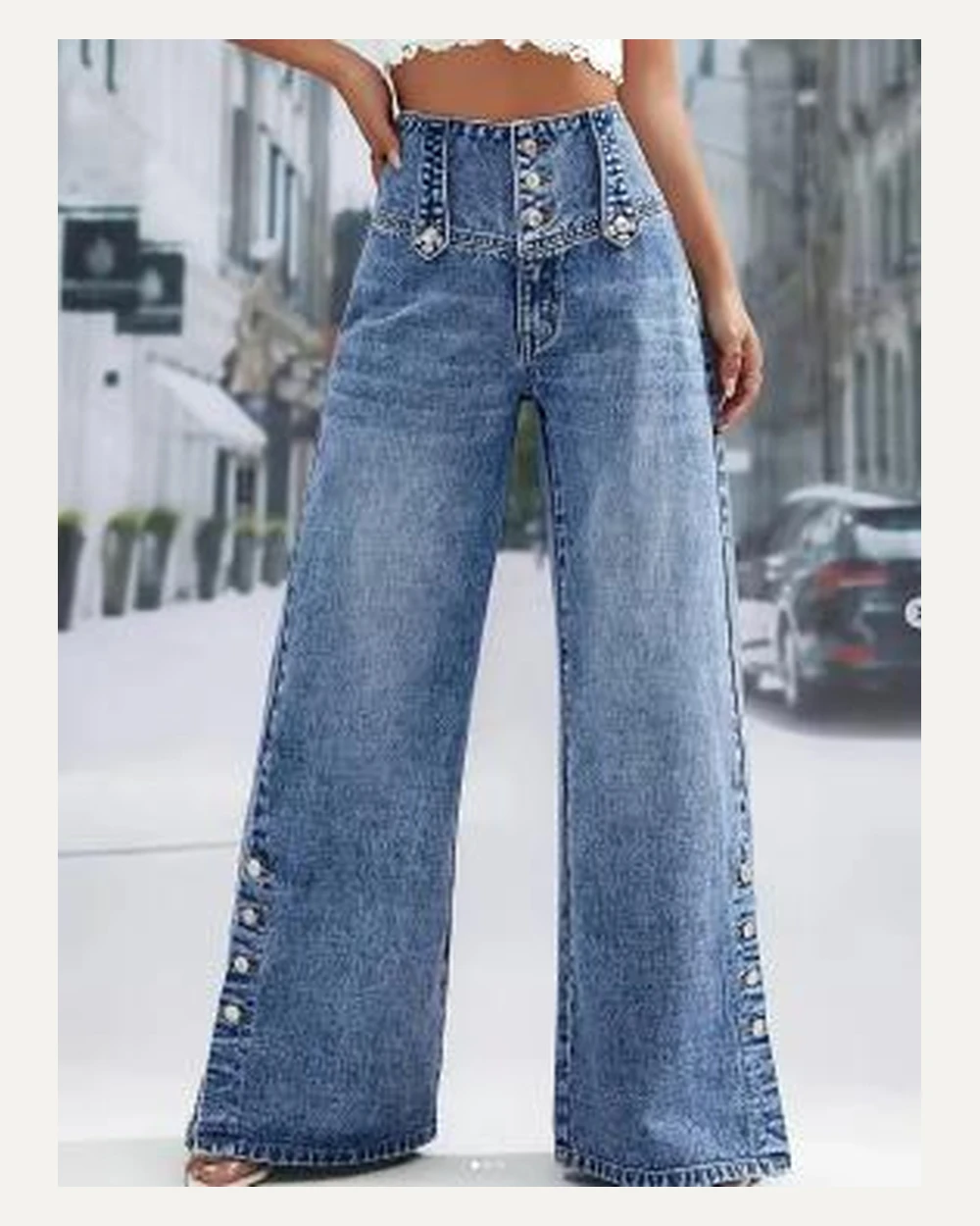 DPT-014 denim pants reference
