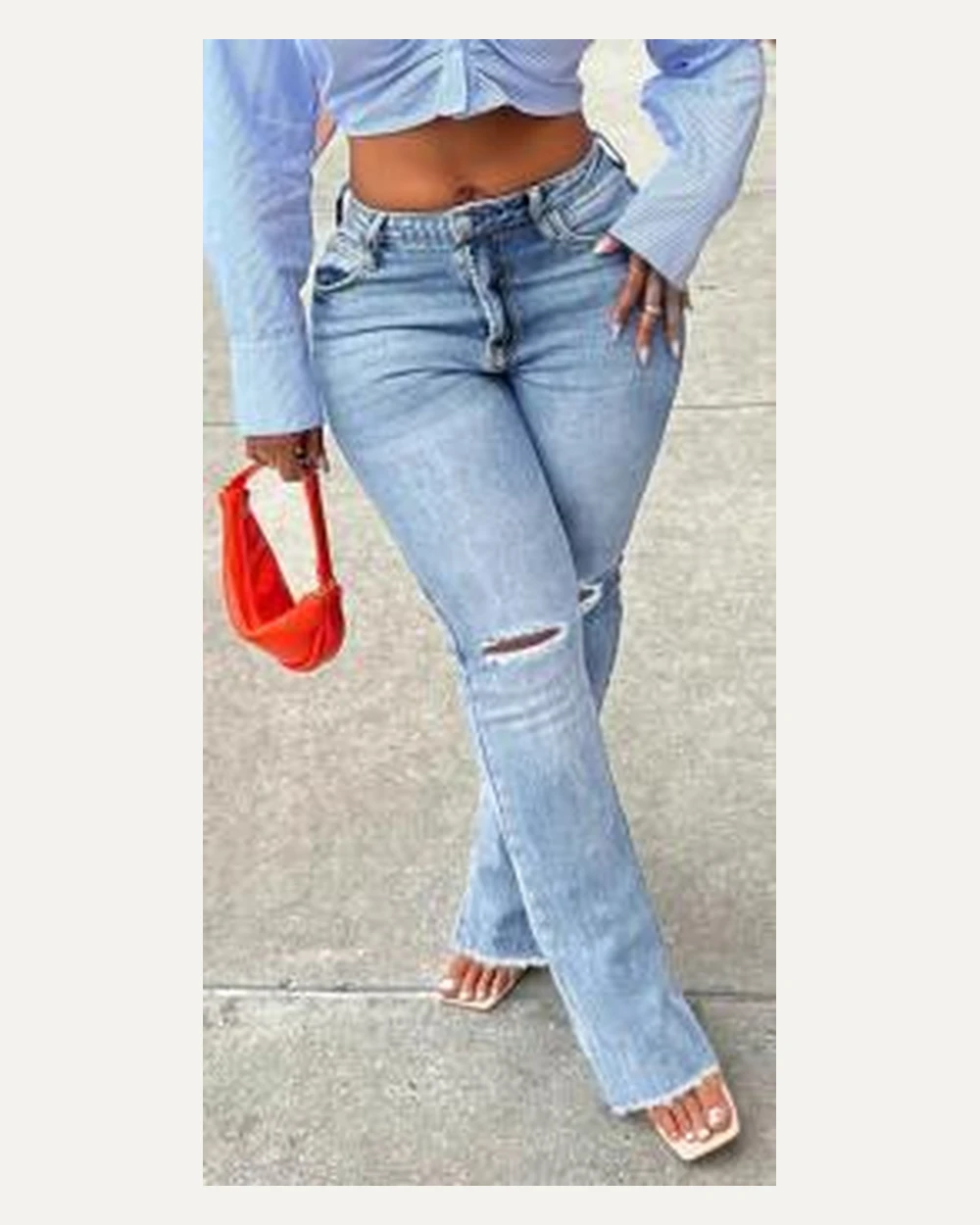 DPT-040 denim pants reference