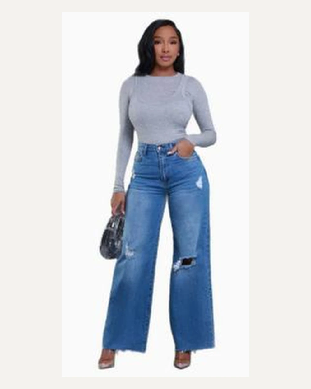 DPT-066 denim pants reference