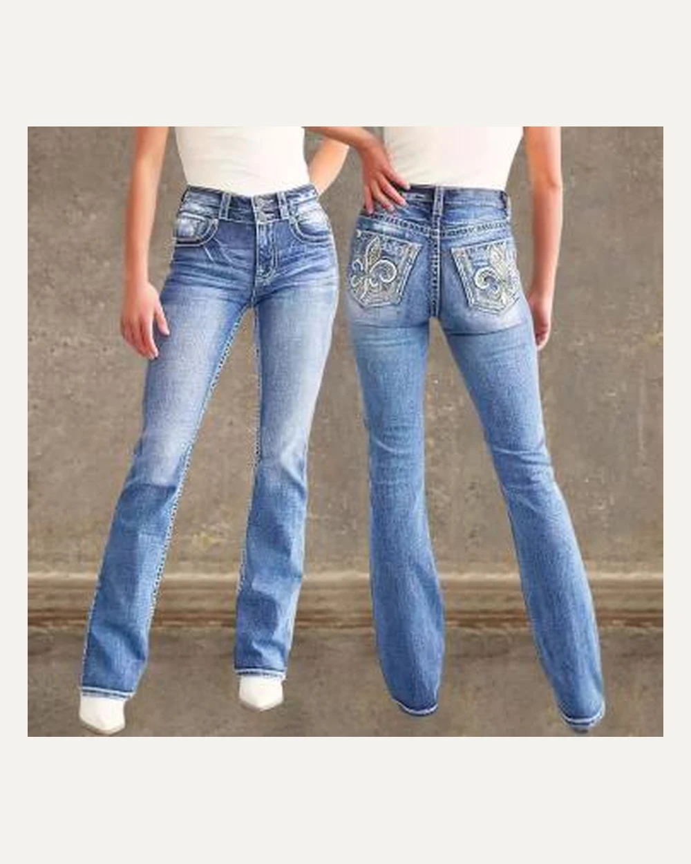 DPT-067 denim pants reference