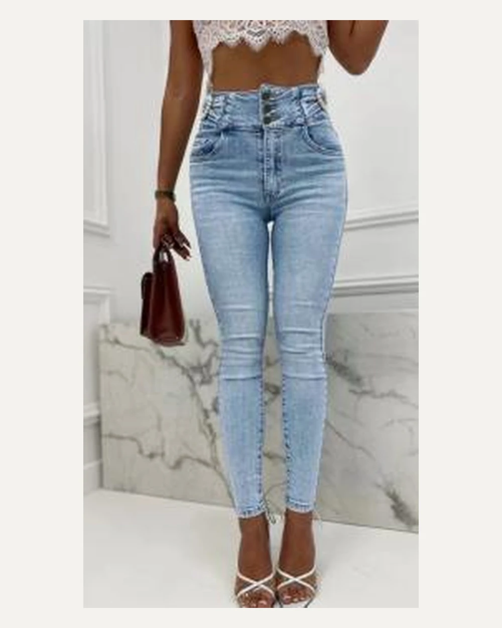 DPT-070 denim pants reference
