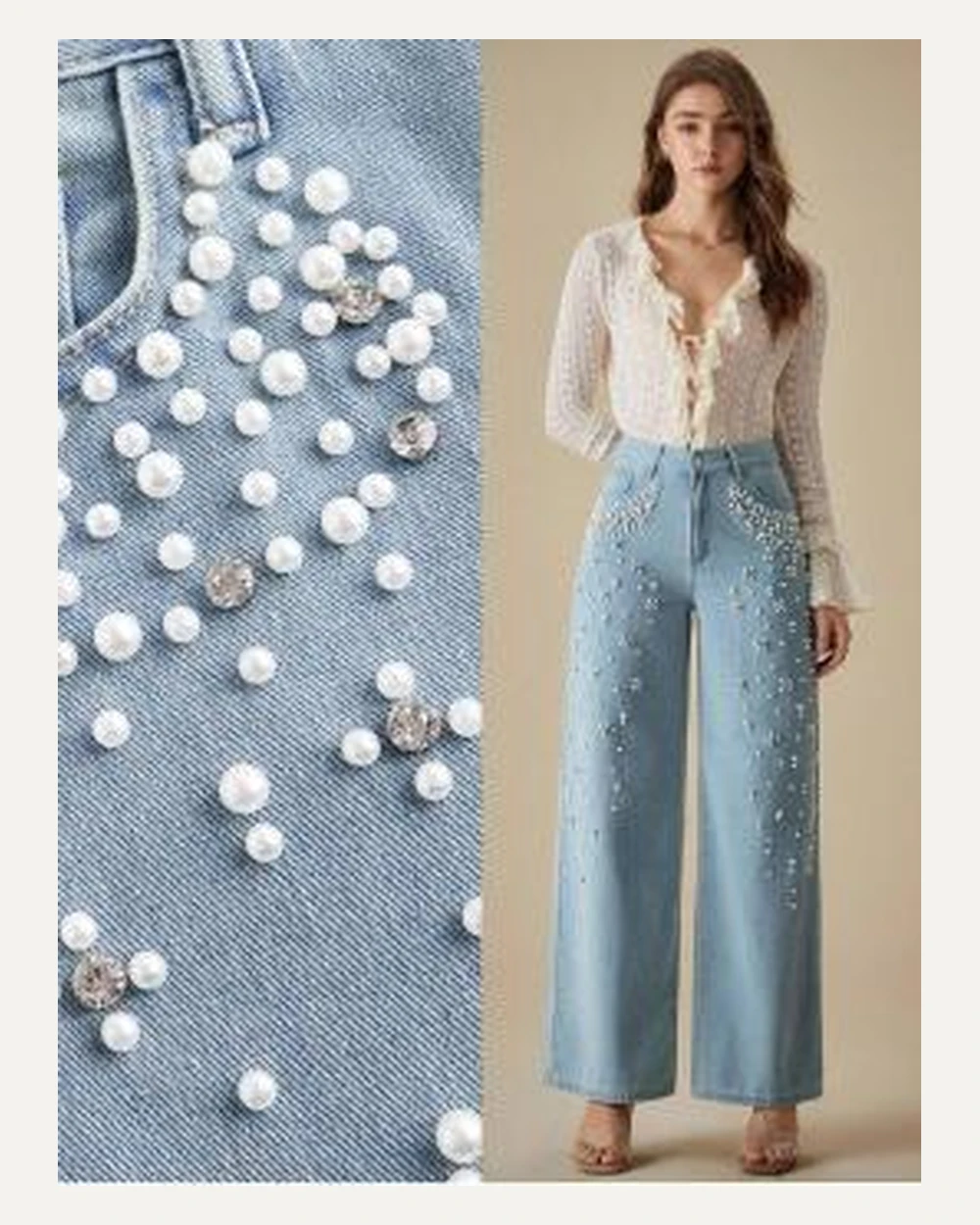 DPT-118 denim pants reference