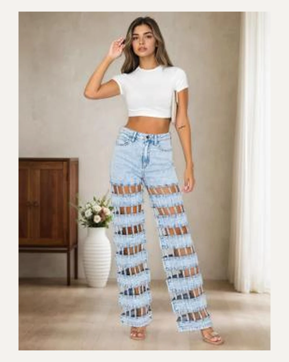 DPT-131 denim pants reference