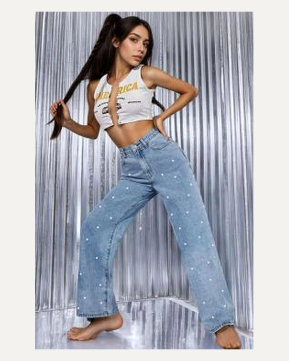 DPT-143 denim pants reference