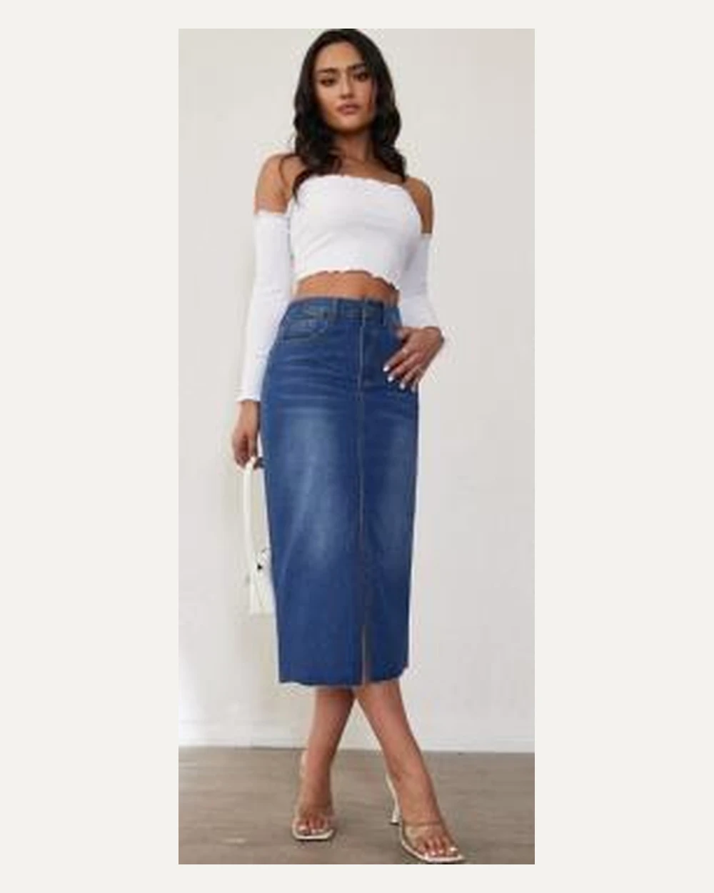DST-007 denim skirt reference