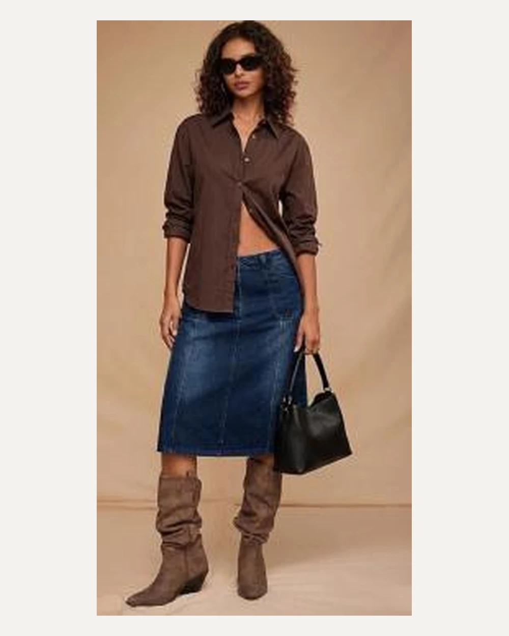 DST-012 denim skirt reference