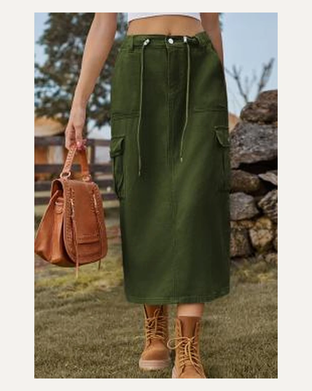 DST-024 denim skirt reference