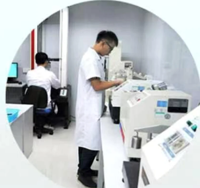 Supplier-provided factory lab testing reference from catalog