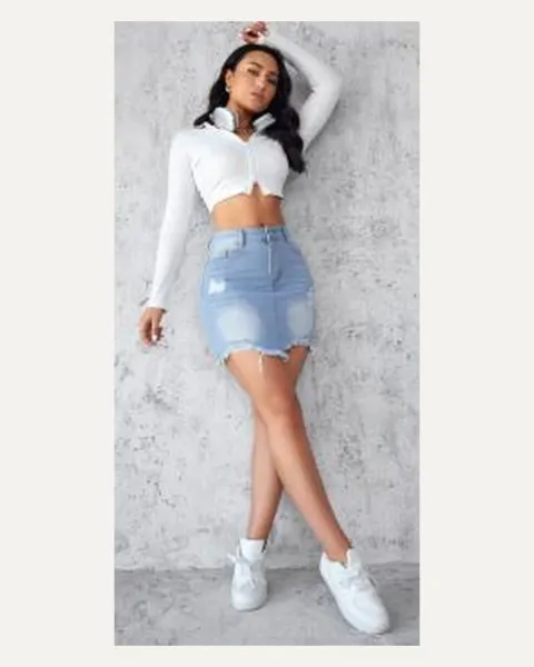 DST-004 Denim skirts