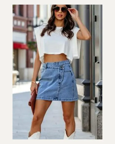 DST-028 Denim skirts