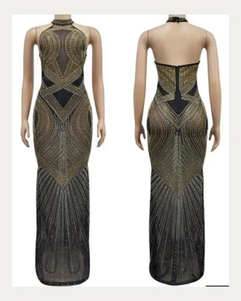 GBS-125 Beaded fabrics & details