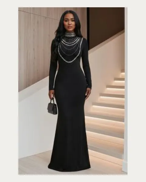 GBS-150 Beaded fabrics & details