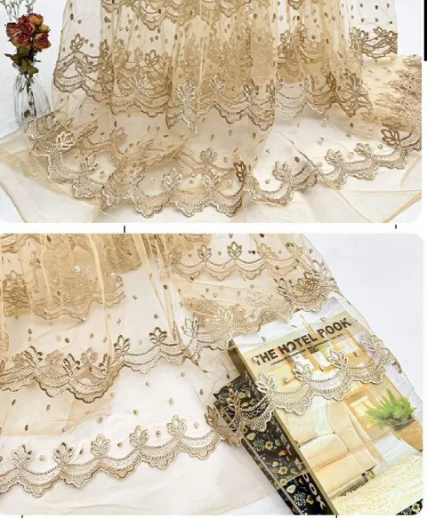 PTD-452 Embroidered fabrics