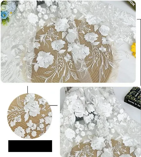 PTD-454 Embroidered fabrics