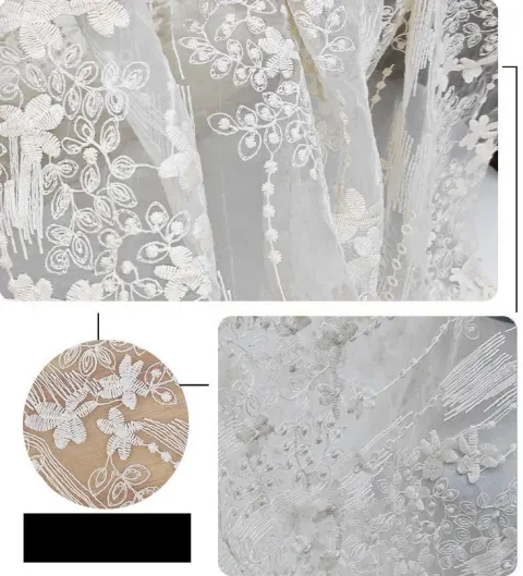 PTD-459 Embroidered fabrics
