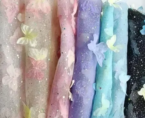 PTD-461 Embroidered fabrics