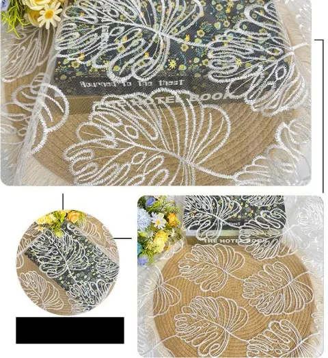 PTD-464 Embroidered fabrics