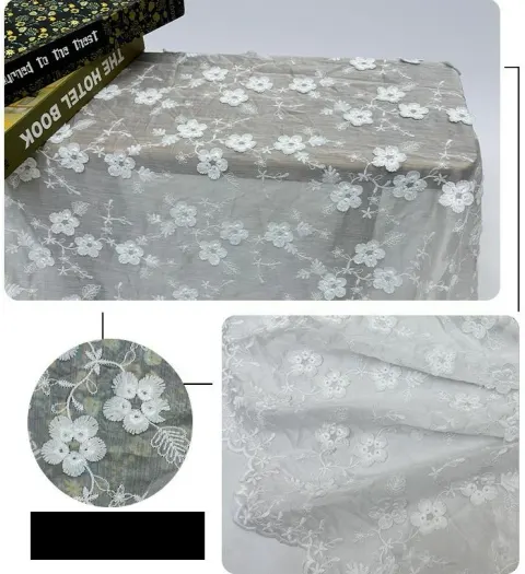 PTD-465 Embroidered fabrics