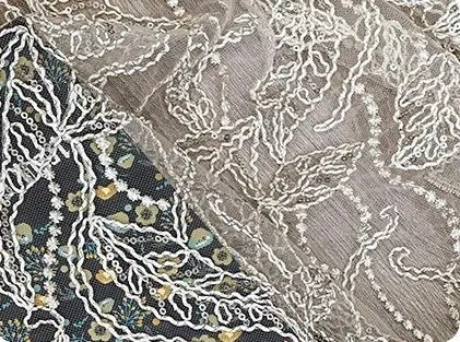 PTD-469 Embroidered fabrics