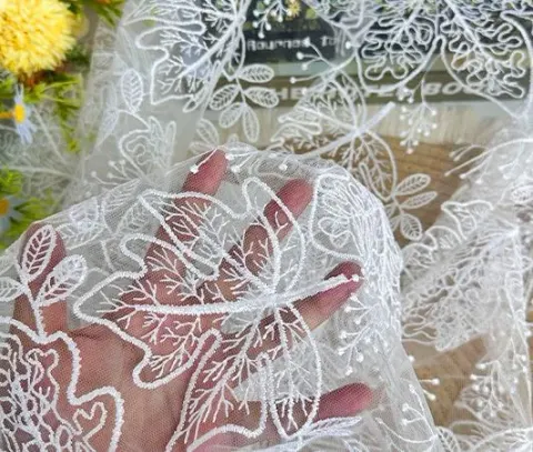 PTD-486 Embroidered fabrics