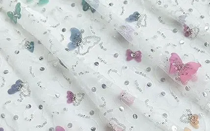 PTD-492 Embroidered fabrics