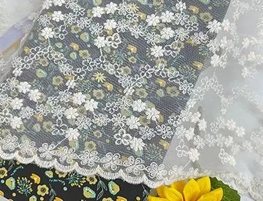 PTD-498 Embroidered fabrics