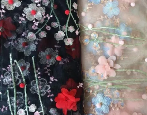 PTD-513 Embroidered fabrics