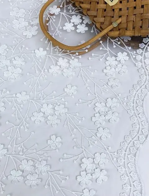 PTD-515 Embroidered fabrics