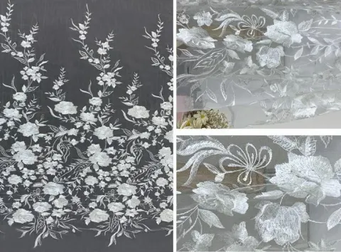 PTD-521 Embroidered fabrics
