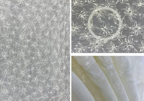 PTD-529 Embroidered fabrics
