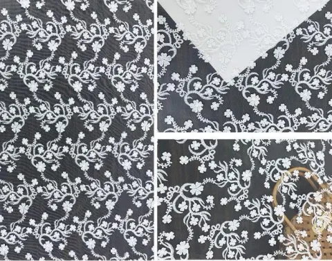 PTD-532 Embroidered fabrics
