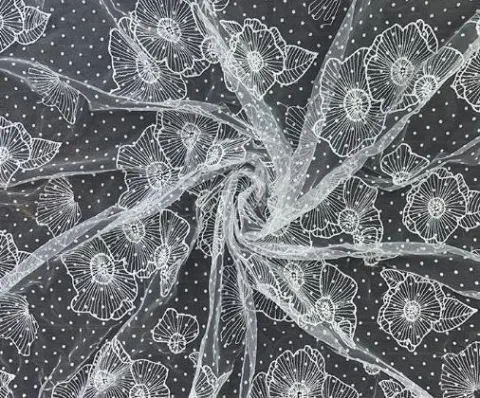 PTD-538 Embroidered fabrics