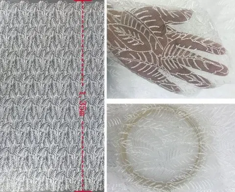 PTD-539 Embroidered fabrics