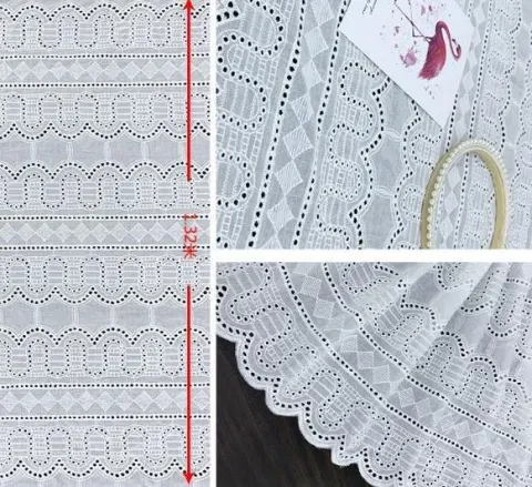 PTD-542 Embroidered fabrics
