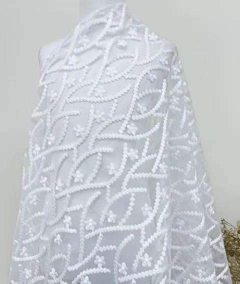 PTD-545 Embroidered fabrics