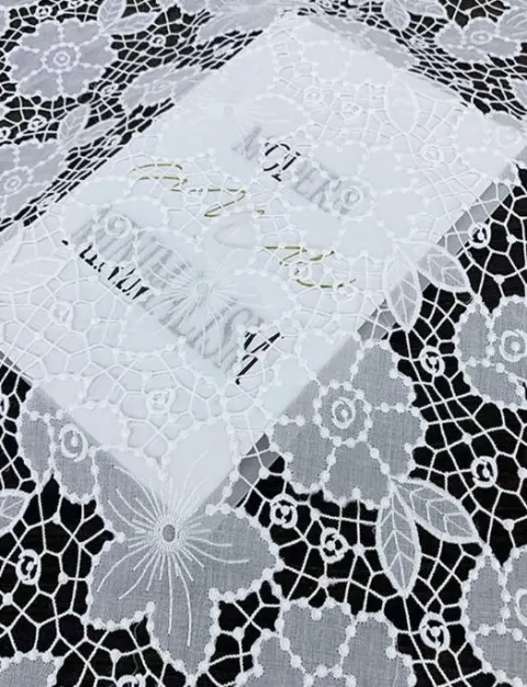 PTD-554 Embroidered fabrics
