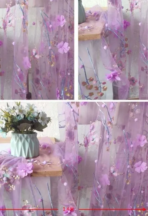 PTD-557 Embroidered fabrics